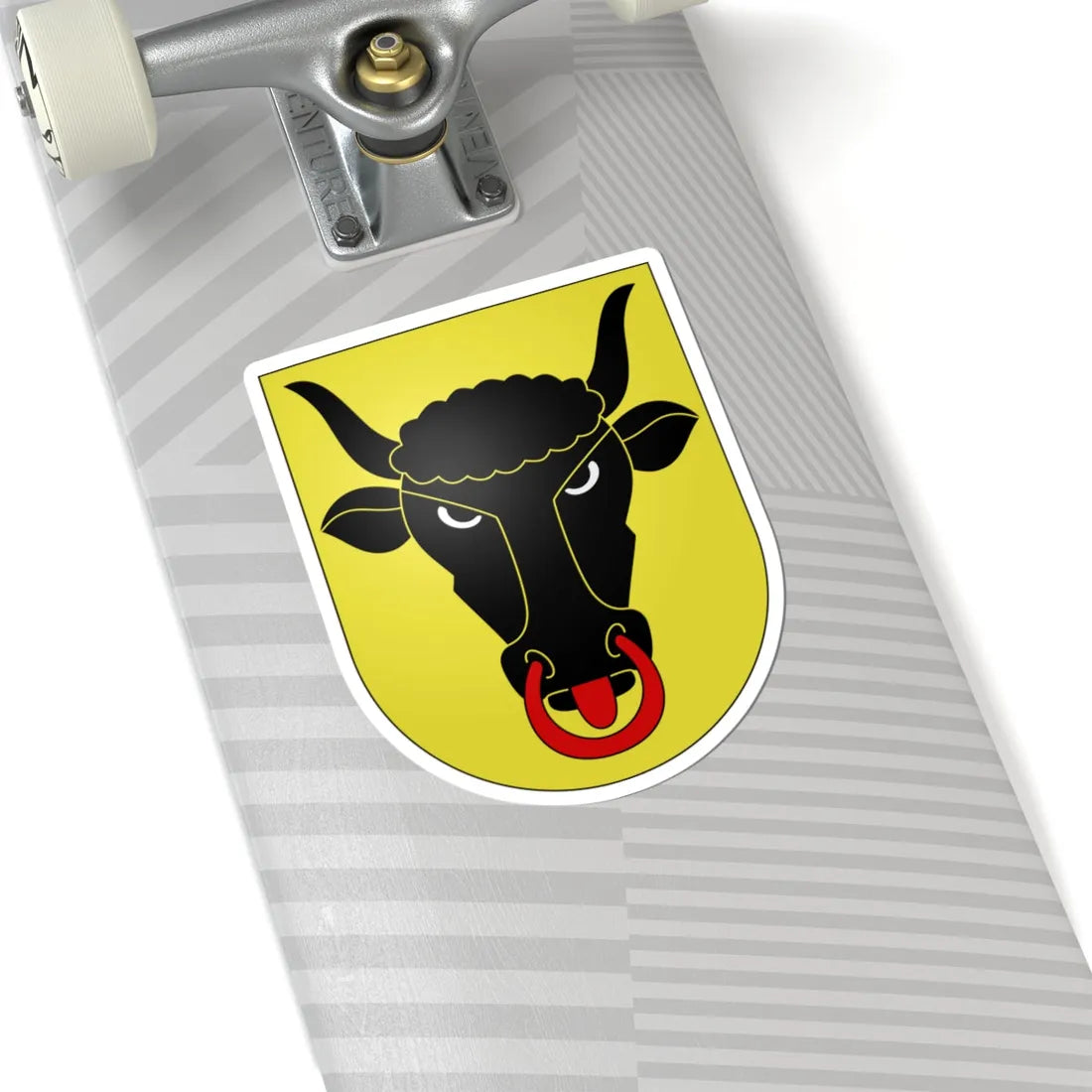 Uri-coat of arms (Switzerland) (Coat of Arms) STICKER Vinyl Kiss-Cut Decal - The Sticker Space