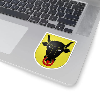 Uri-coat of arms (Switzerland) (Coat of Arms) STICKER Vinyl Kiss-Cut Decal - The Sticker Space