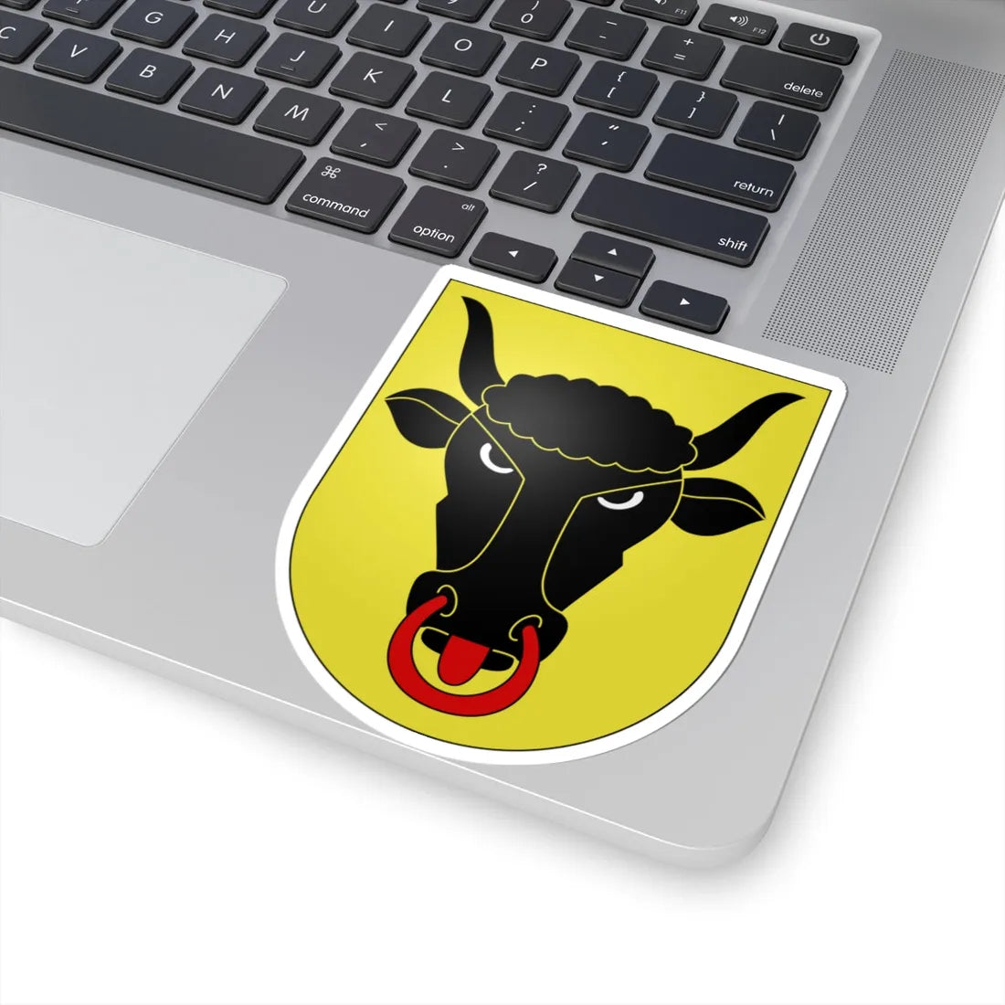 Uri-coat of arms (Switzerland) (Coat of Arms) STICKER Vinyl Kiss-Cut Decal - The Sticker Space