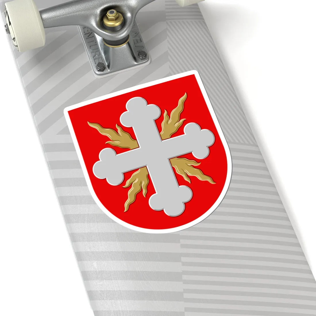 Urjala.vaakuna (Finland) (Coat of Arms) STICKER Vinyl Kiss-Cut Decal - The Sticker Space