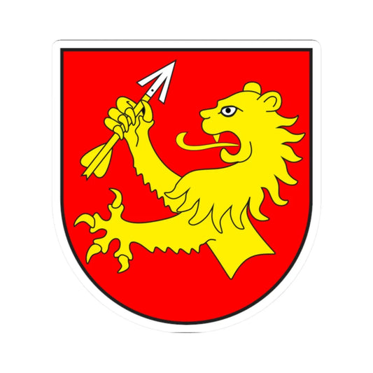 Urmein wappen (Switzerland) (Coat of Arms) STICKER Vinyl Kiss-Cut Decal 2 Inch White - The Sticker Space