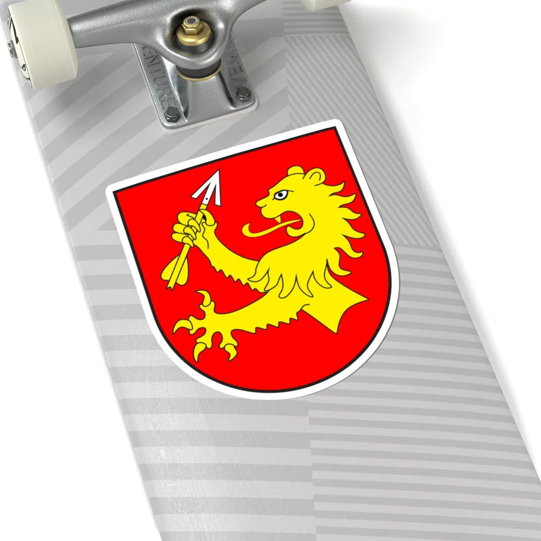Urmein wappen (Switzerland) (Coat of Arms) STICKER Vinyl Kiss-Cut Decal - The Sticker Space