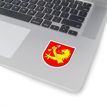 Urmein wappen (Switzerland) (Coat of Arms) STICKER Vinyl Kiss-Cut Decal - The Sticker Space