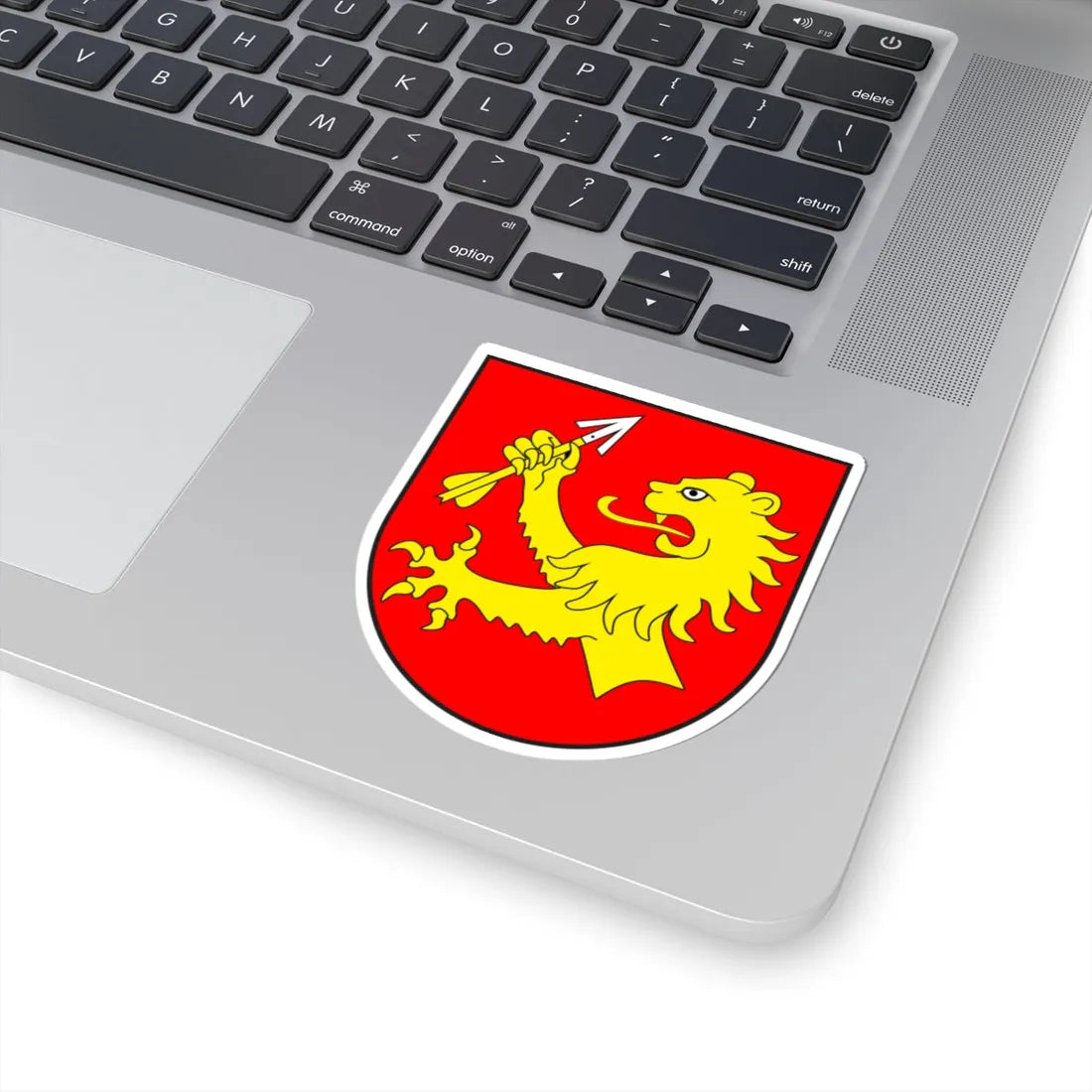 Urmein wappen (Switzerland) (Coat of Arms) STICKER Vinyl Kiss-Cut Decal - The Sticker Space