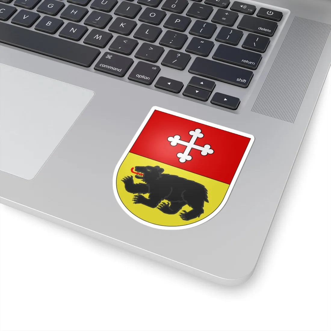 Ursy-coat of arms (Switzerland) (Coat of Arms) STICKER Vinyl Kiss-Cut Decal - The Sticker Space