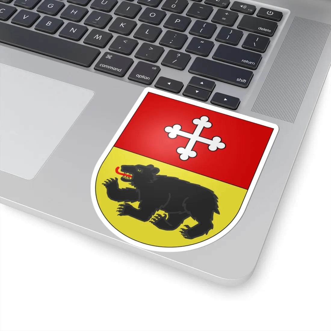 Ursy-coat of arms (Switzerland) (Coat of Arms) STICKER Vinyl Kiss-Cut Decal - The Sticker Space