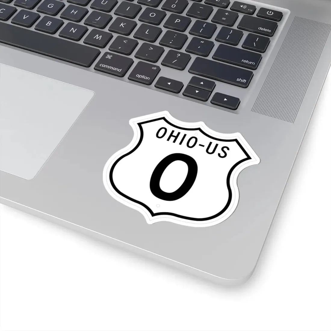 US 0 Ohio 1955 (Ohio) (Road Sign) STICKER Vinyl Kiss-Cut Decal - The Sticker Space