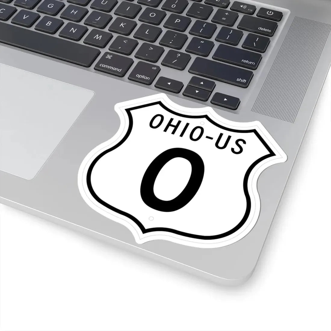 US 0 Ohio 1955 (Ohio) (Road Sign) STICKER Vinyl Kiss-Cut Decal - The Sticker Space