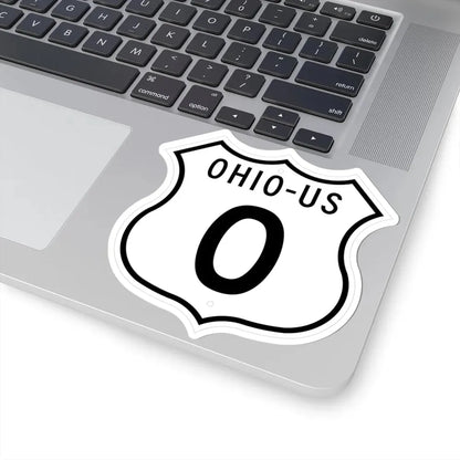 US 0 Ohio 1955 (Ohio) (Road Sign) STICKER Vinyl Kiss-Cut Decal - The Sticker Space