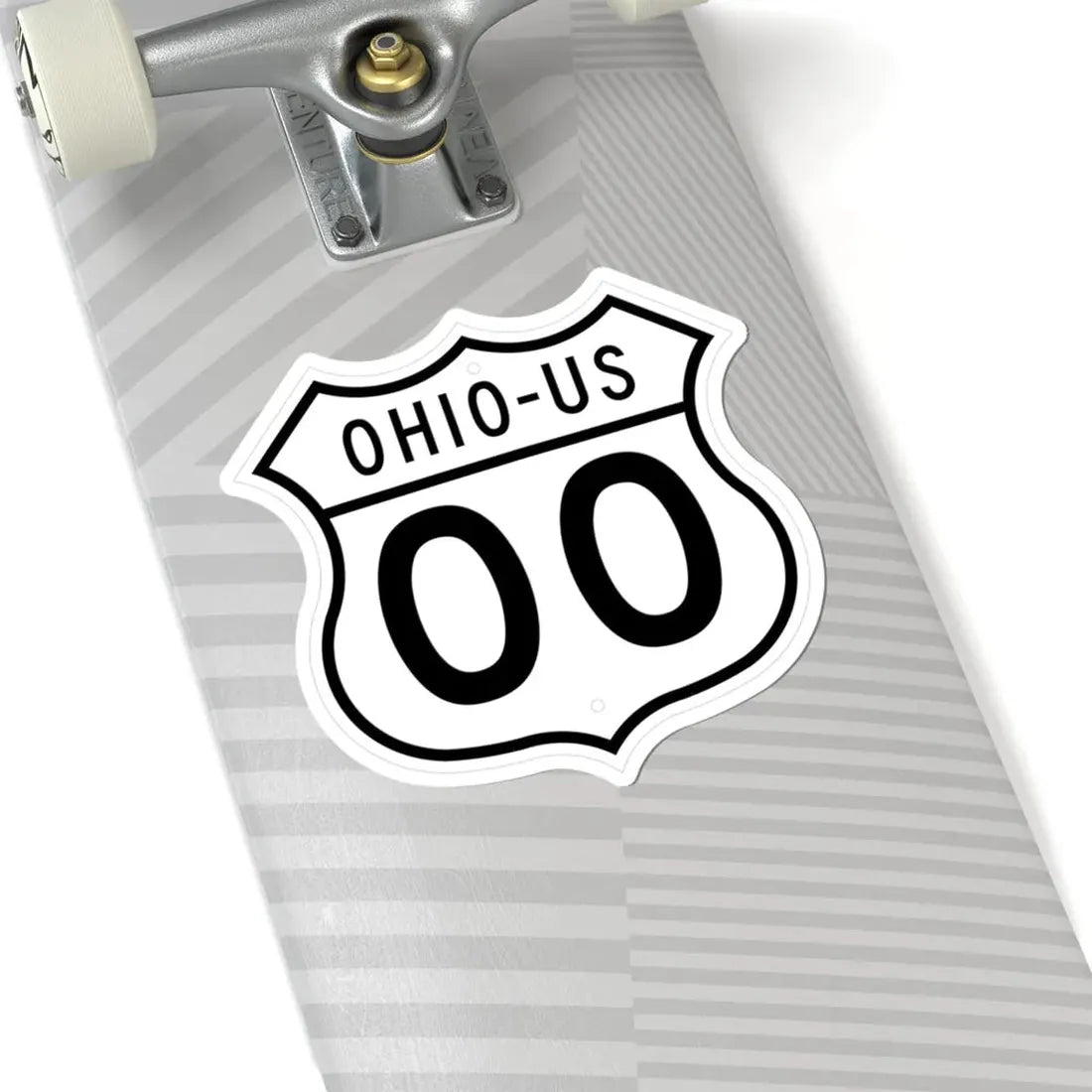 US 00 Ohio 1948 (Ohio) (Road Sign) STICKER Vinyl Kiss-Cut Decal - The Sticker Space