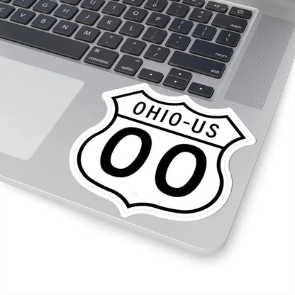 US 00 Ohio 1948 (Ohio) (Road Sign) STICKER Vinyl Kiss-Cut Decal - The Sticker Space