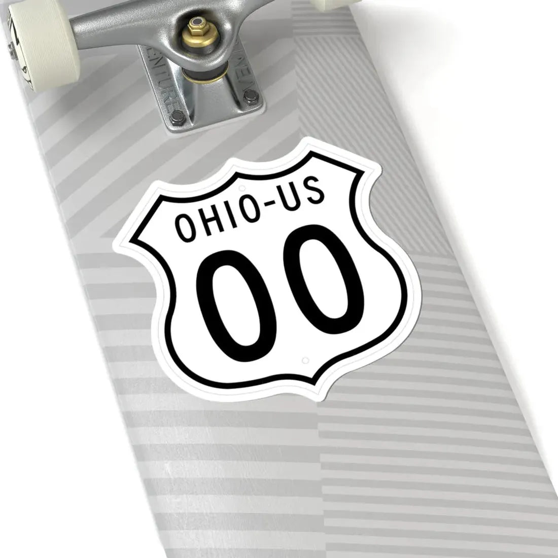 US 00 Ohio 1955 (Ohio) (Road Sign) STICKER Vinyl Kiss-Cut Decal - The Sticker Space