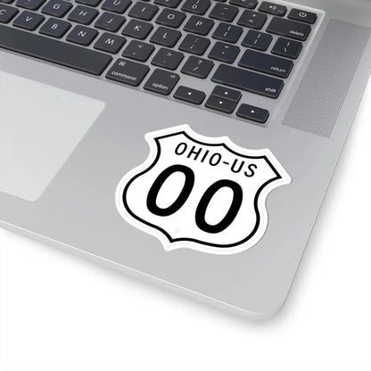 US 00 Ohio 1955 (Ohio) (Road Sign) STICKER Vinyl Kiss-Cut Decal - The Sticker Space