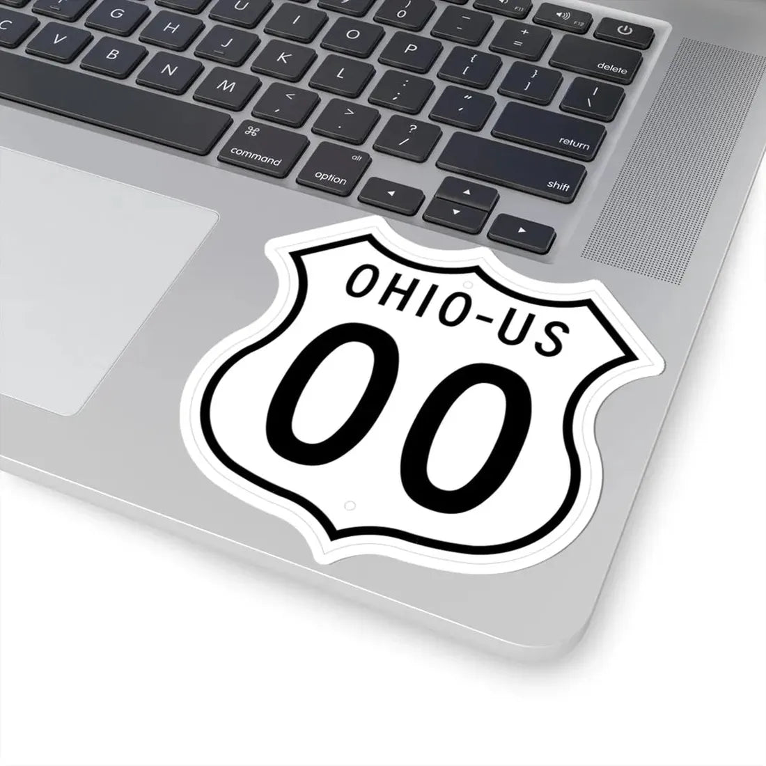 US 00 Ohio 1955 (Ohio) (Road Sign) STICKER Vinyl Kiss-Cut Decal - The Sticker Space