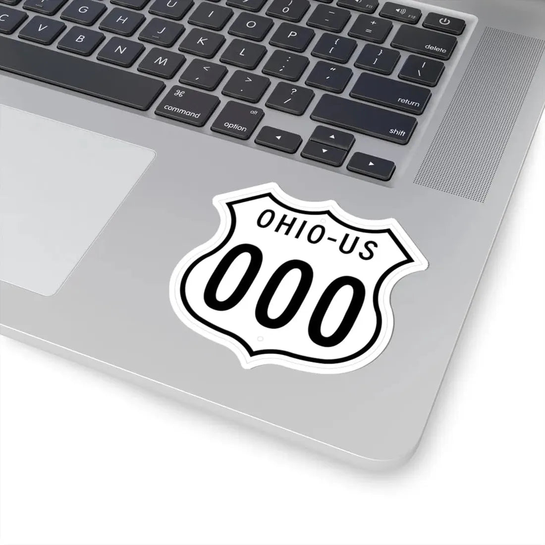 US 000 Ohio 1955 (Ohio) (Road Sign) STICKER Vinyl Kiss-Cut Decal - The Sticker Space