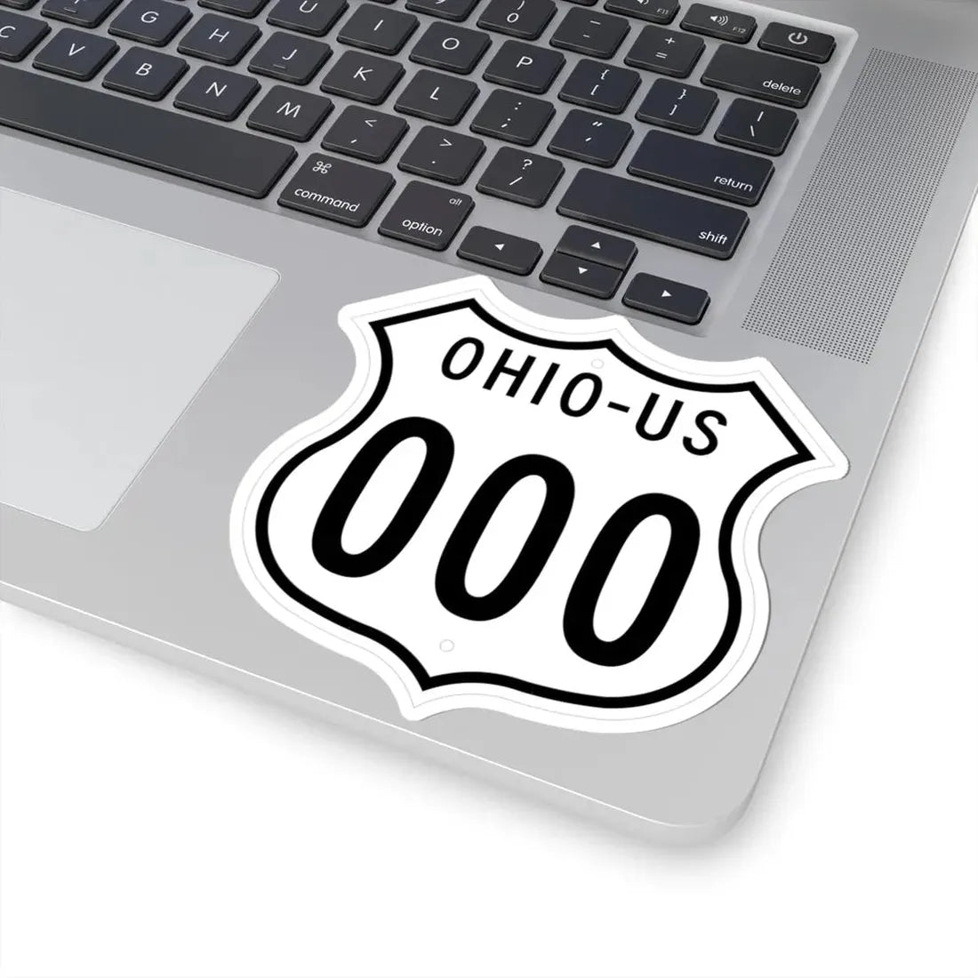 US 000 Ohio 1955 (Ohio) (Road Sign) STICKER Vinyl Kiss-Cut Decal - The Sticker Space