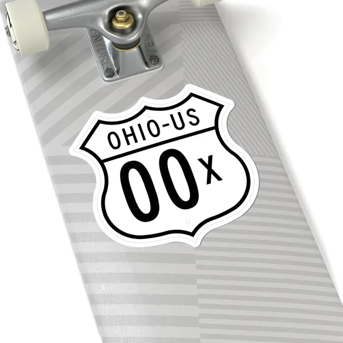US 00X Ohio 1948 (Ohio) (Road Sign) STICKER Vinyl Kiss-Cut Decal - The Sticker Space