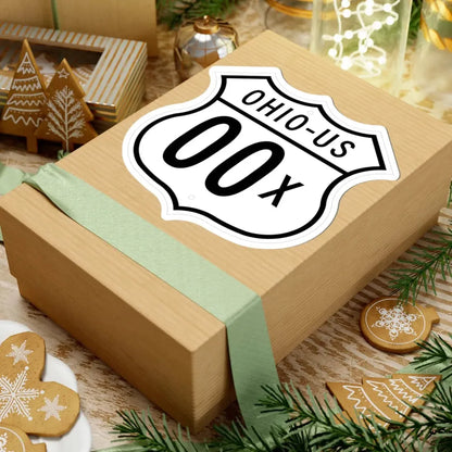 US 00X Ohio 1948 (Ohio) (Road Sign) STICKER Vinyl Kiss-Cut Decal - The Sticker Space