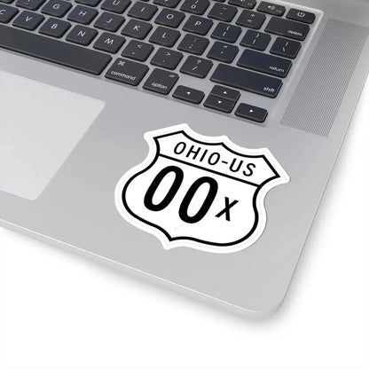 US 00X Ohio 1948 (Ohio) (Road Sign) STICKER Vinyl Kiss-Cut Decal - The Sticker Space