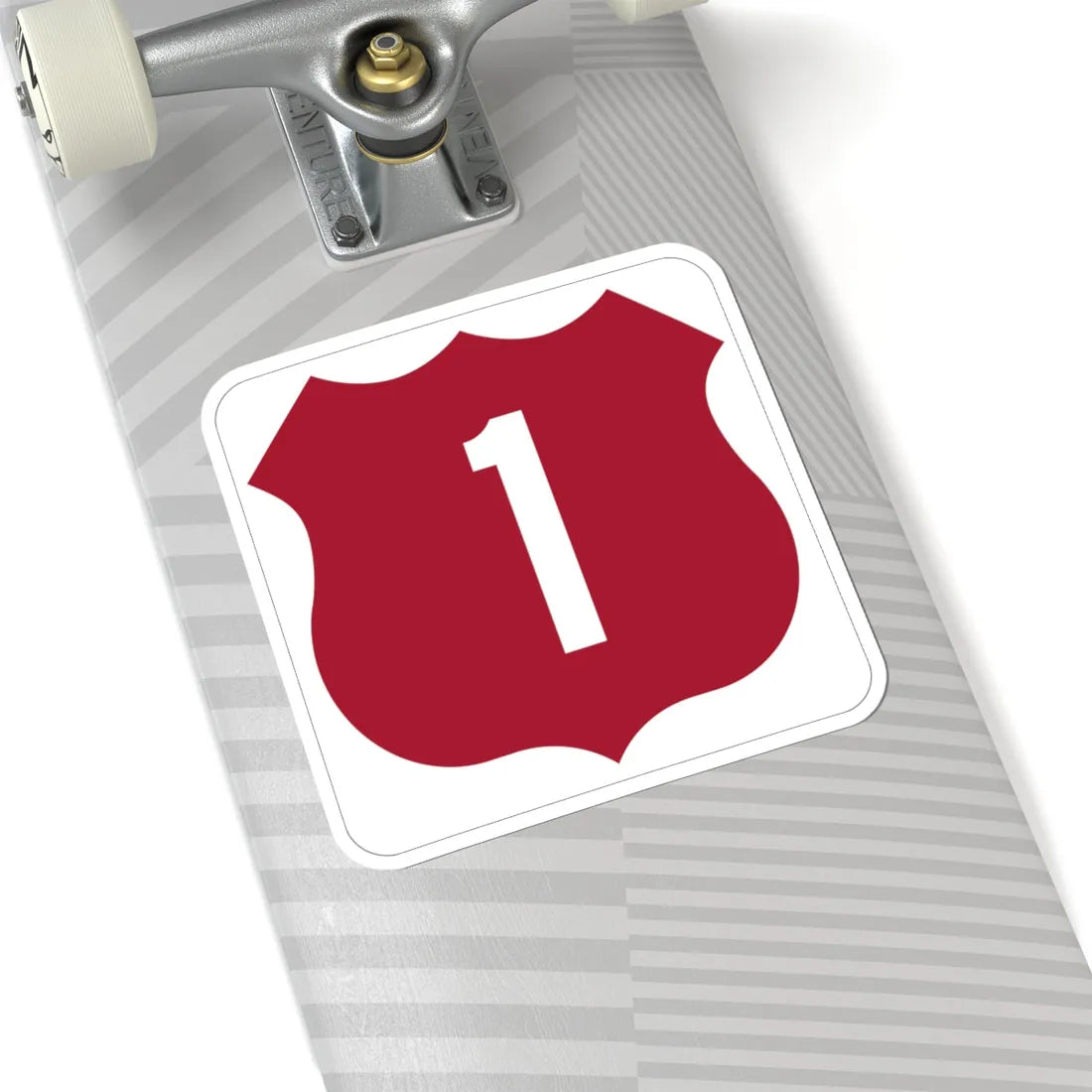 US 1 FL (Florida) (Road Sign) STICKER Vinyl Kiss-Cut Decal - The Sticker Space