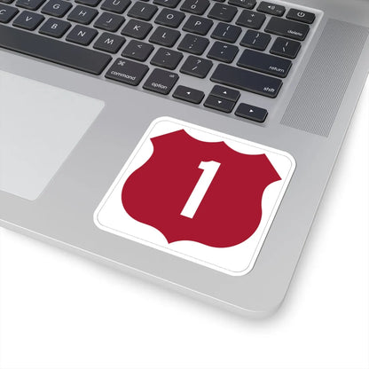 US 1 FL (Florida) (Road Sign) STICKER Vinyl Kiss-Cut Decal - The Sticker Space