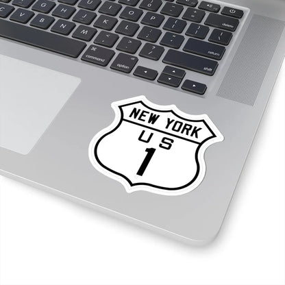 US 1 New York 1926 (New York) (Road Sign) STICKER Vinyl Kiss-Cut Decal - The Sticker Space