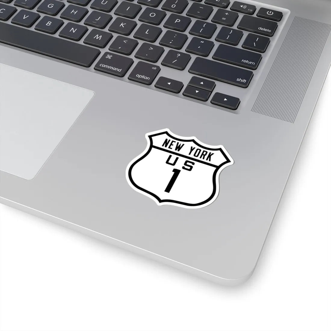 US 1 NY Old (New York) (Road Sign) STICKER Vinyl Kiss-Cut Decal - The Sticker Space