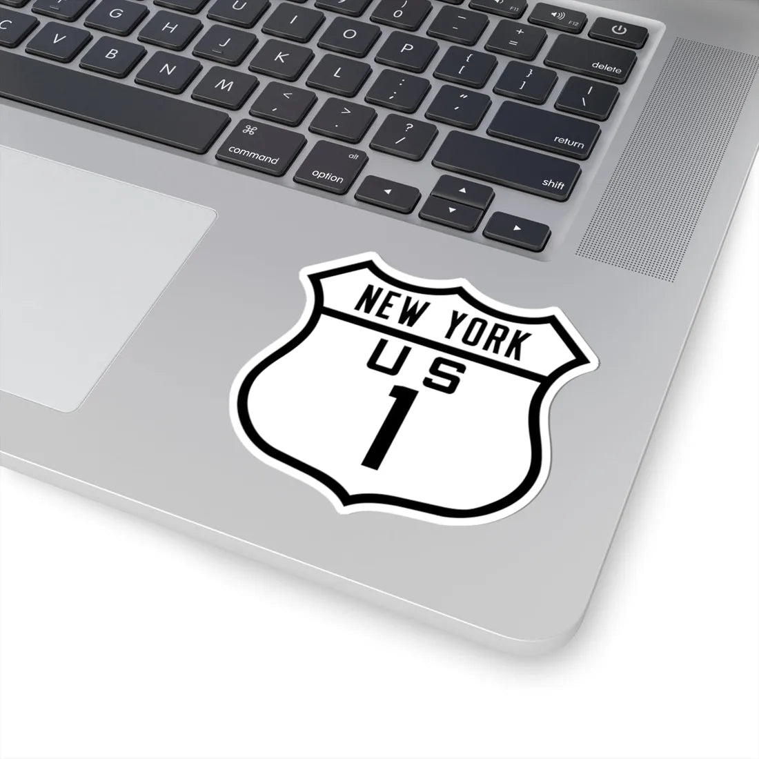 US 1 NY Old (New York) (Road Sign) STICKER Vinyl Kiss-Cut Decal - The Sticker Space