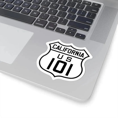 US 101 California 1926 (California) (Road Sign) STICKER Vinyl Kiss-Cut Decal - The Sticker Space