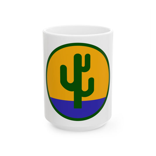 US 103rd Infantry Division (U.S. Army) White Coffee Mug-15oz-The Sticker Space