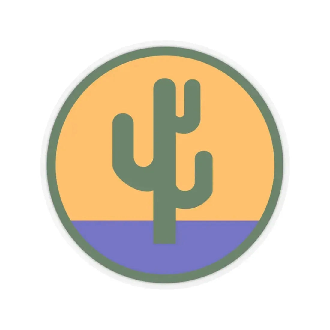 US 103rd Infantry Division (U.S. Army) STICKER Vinyl Kiss-Cut Decal 3 Inch Transparent - The Sticker Space