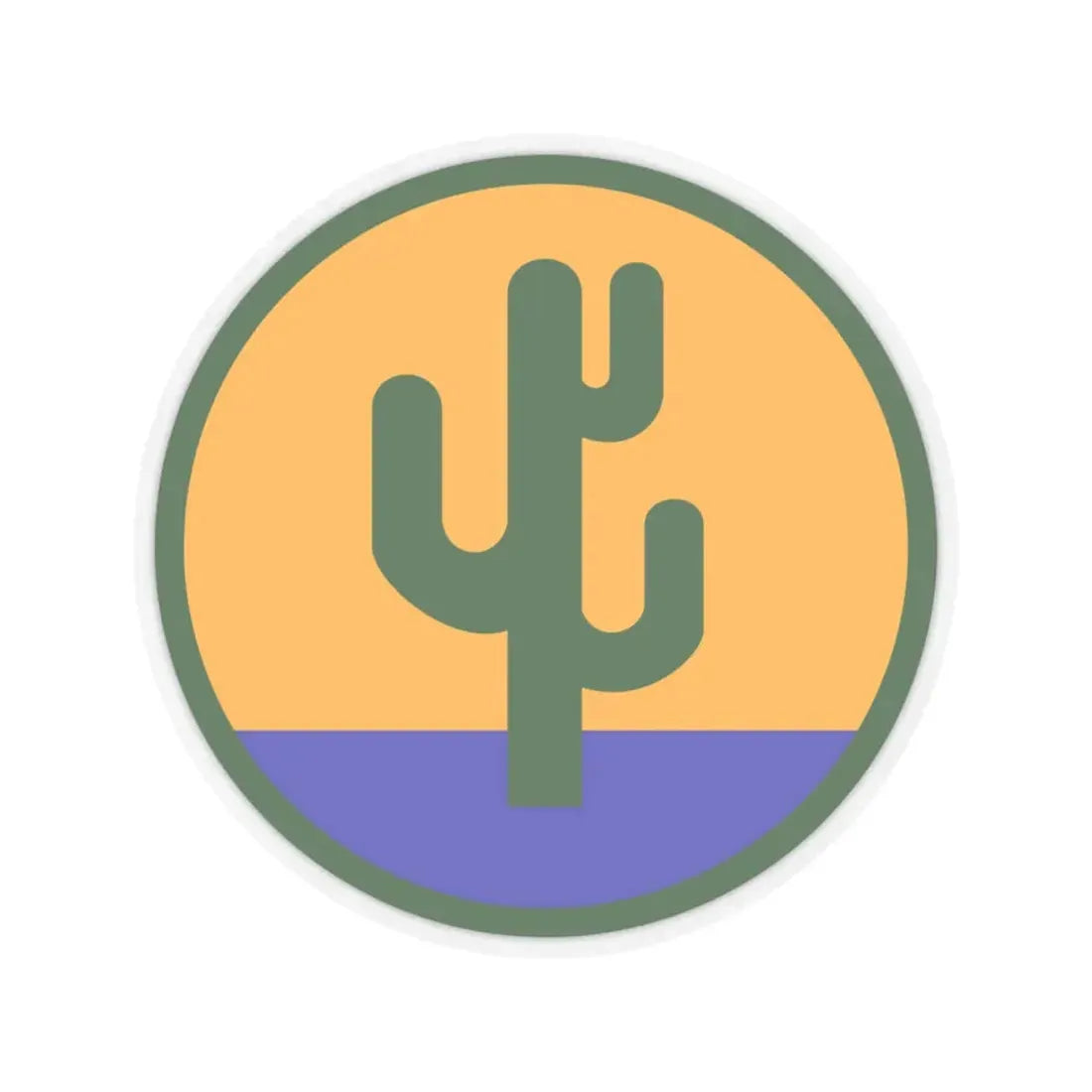 US 103rd Infantry Division (U.S. Army) STICKER Vinyl Kiss-Cut Decal 4 Inch Transparent - The Sticker Space