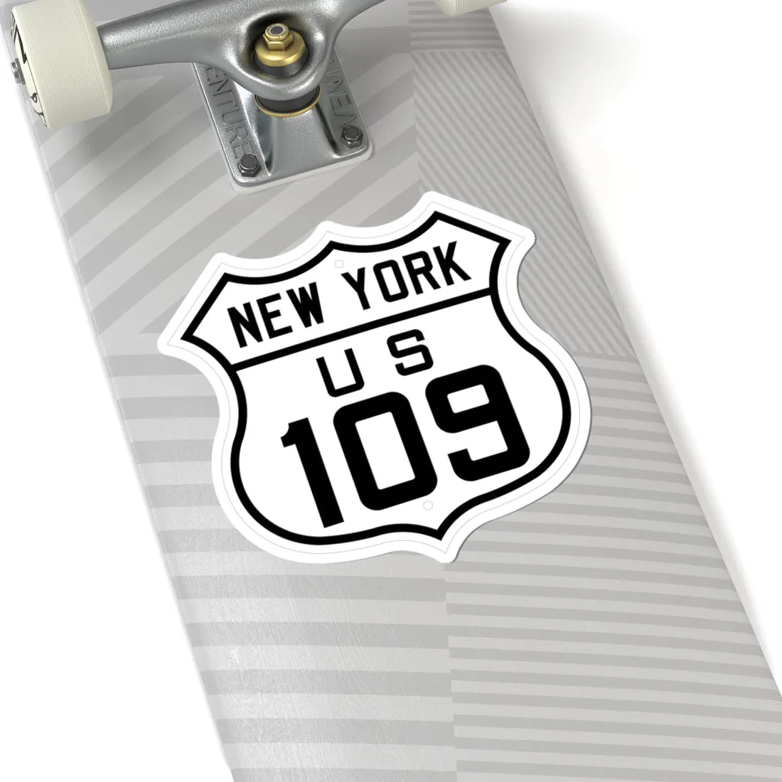 US 109 New York 1926 (New York) (Road Sign) STICKER Vinyl Kiss-Cut Decal - The Sticker Space