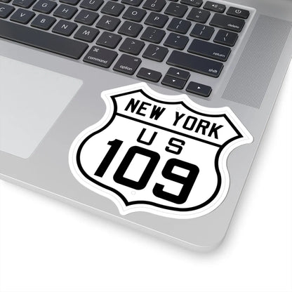 US 109 New York 1926 (New York) (Road Sign) STICKER Vinyl Kiss-Cut Decal - The Sticker Space