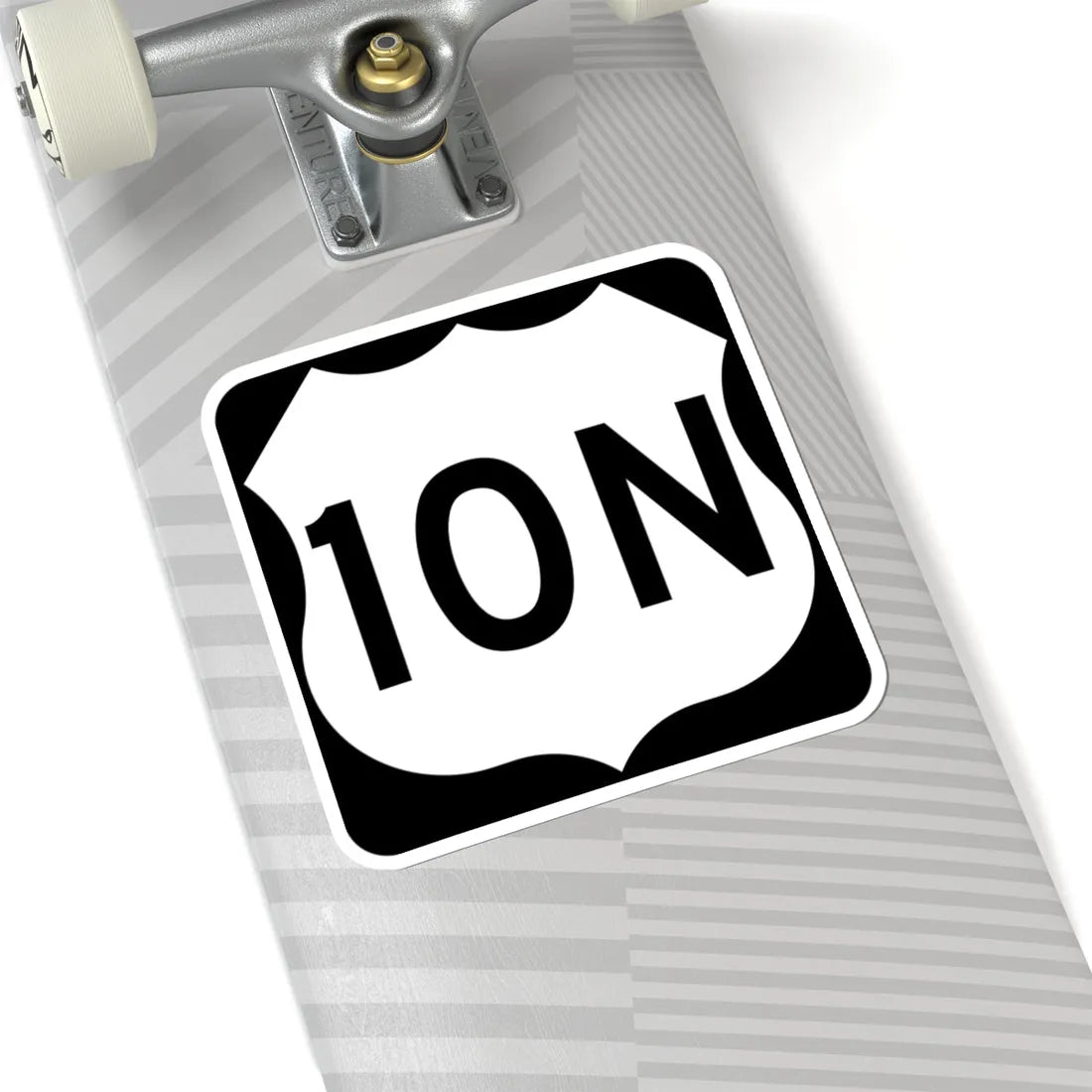 US 10N MN (Minnesota) (Road Sign) STICKER Vinyl Kiss-Cut Decal - The Sticker Space