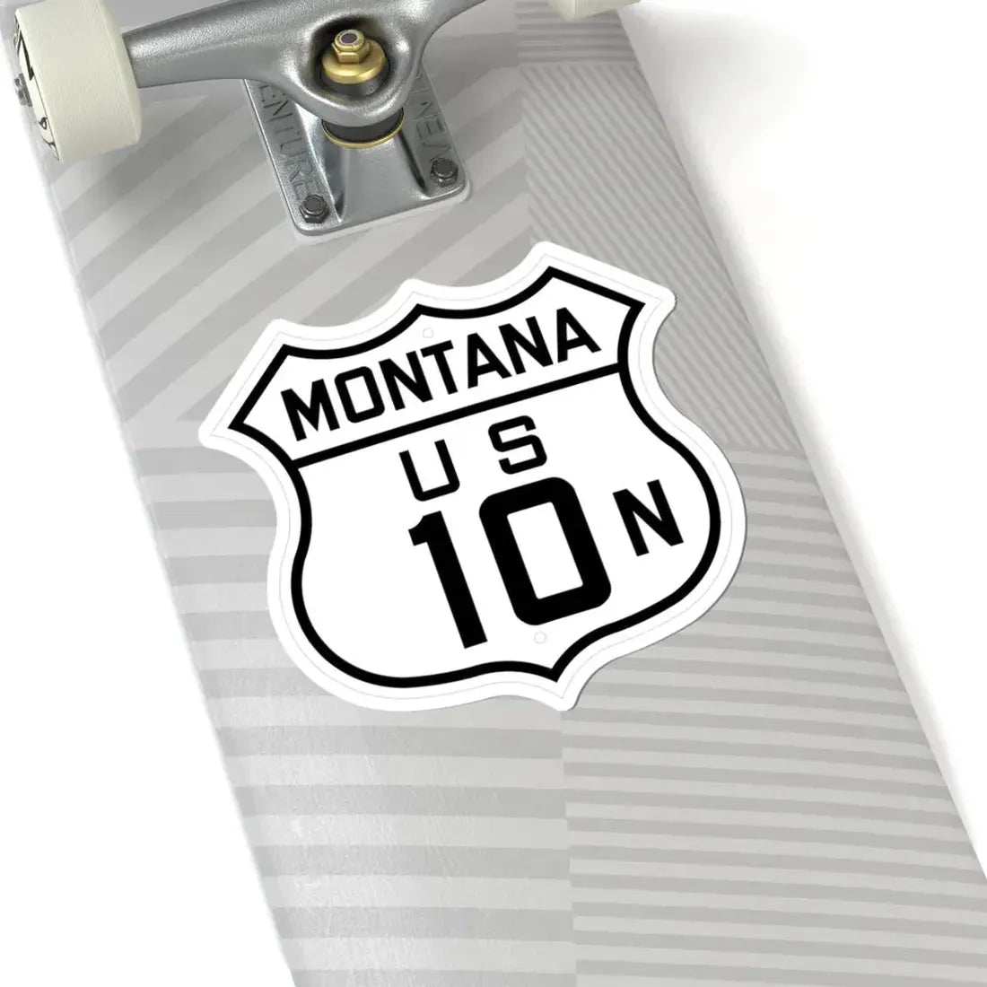 US 10N Montana 1926 (Montana) (Road Sign) STICKER Vinyl Kiss-Cut Decal - The Sticker Space