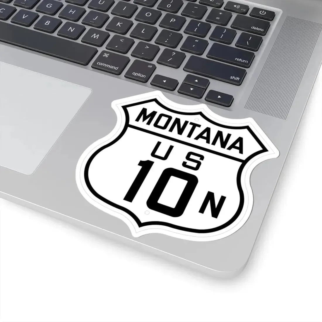 US 10N Montana 1926 (Montana) (Road Sign) STICKER Vinyl Kiss-Cut Decal - The Sticker Space