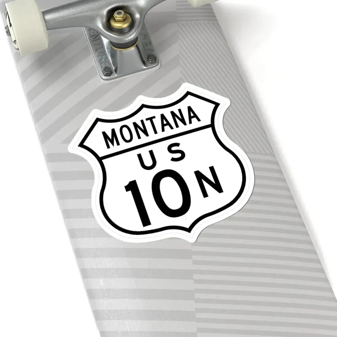 US 10N Montana 1948 (Montana) (Road Sign) STICKER Vinyl Kiss-Cut Decal - The Sticker Space