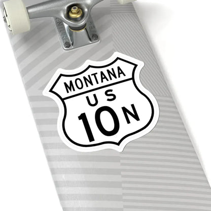 US 10N Montana 1948 (Montana) (Road Sign) STICKER Vinyl Kiss-Cut Decal - The Sticker Space