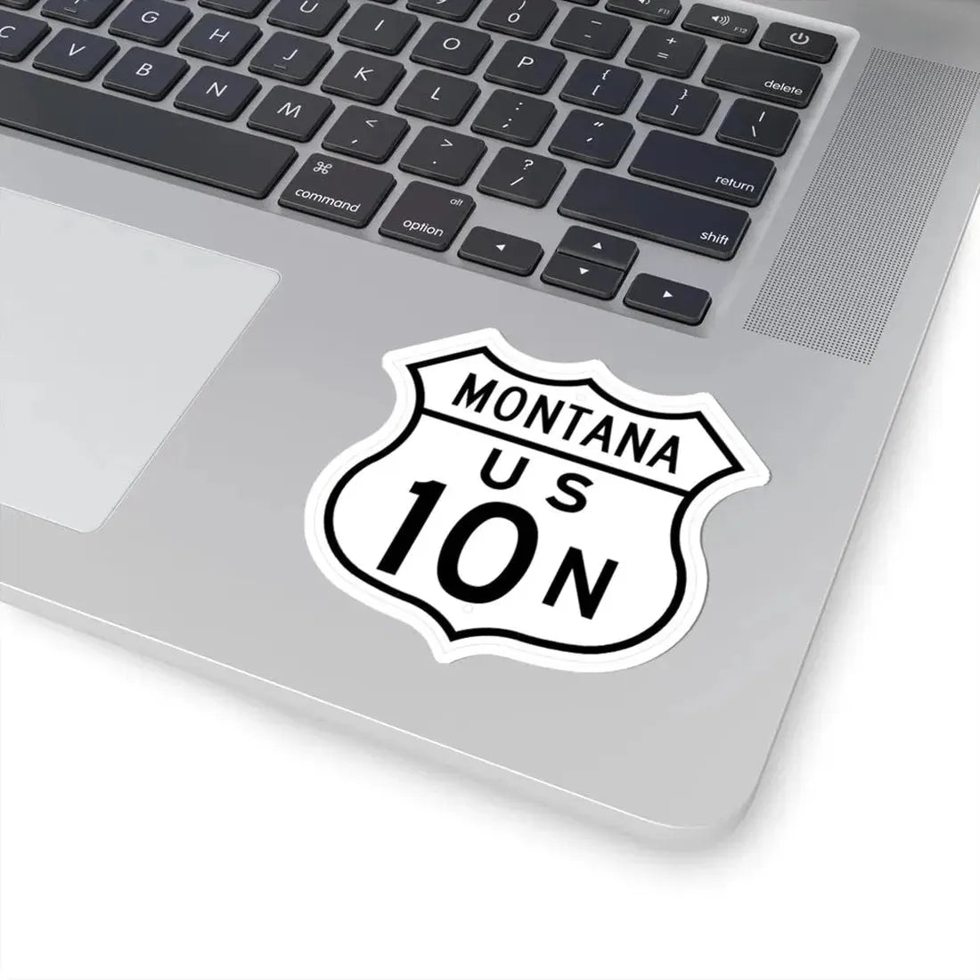 US 10N Montana 1948 (Montana) (Road Sign) STICKER Vinyl Kiss-Cut Decal - The Sticker Space