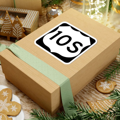 US 10S MN (Minnesota) (Road Sign) STICKER Vinyl Kiss-Cut Decal - The Sticker Space