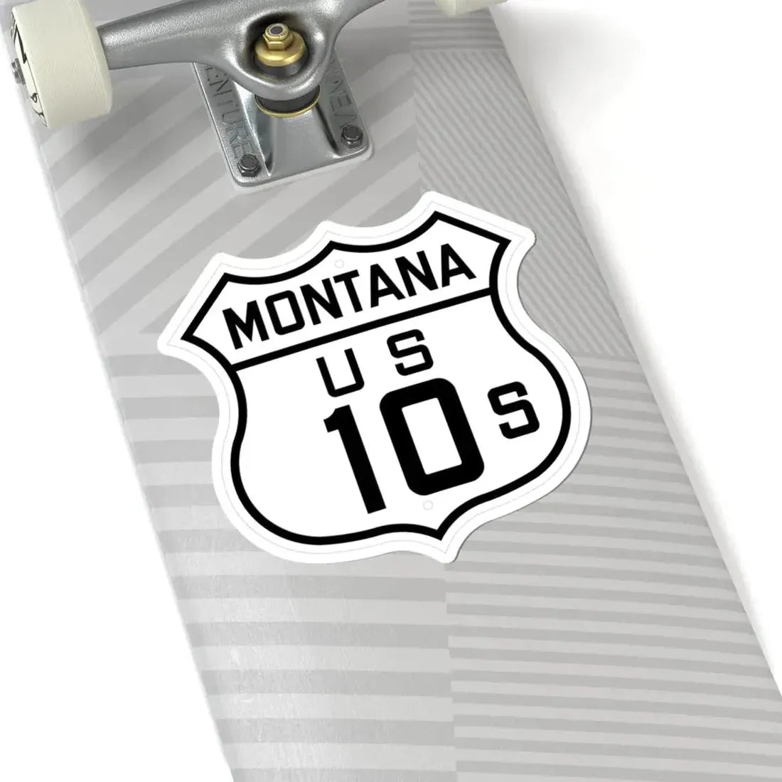 US 10S Montana 1926 (Montana) (Road Sign) STICKER Vinyl Kiss-Cut Decal - The Sticker Space