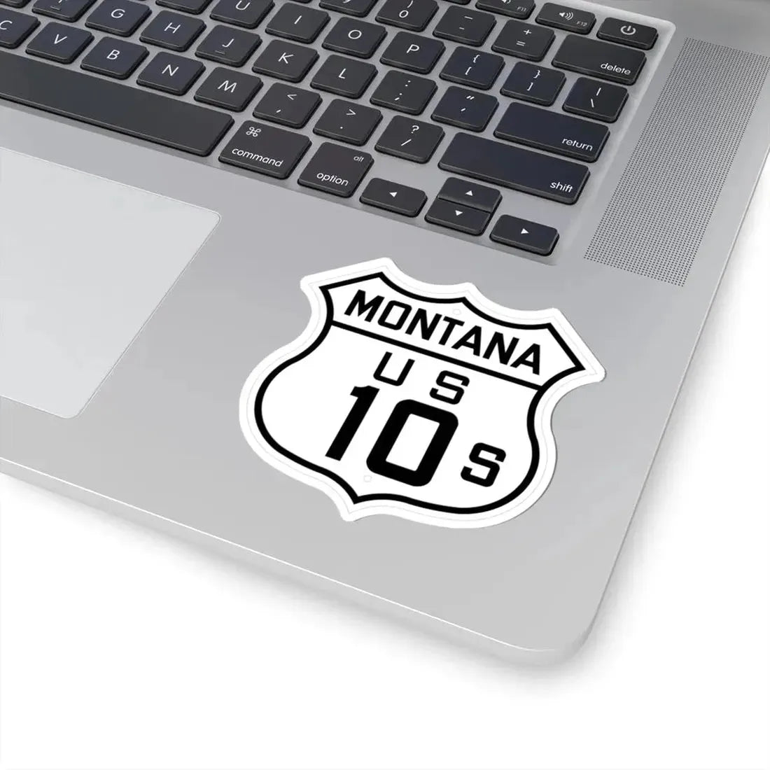 US 10S Montana 1926 (Montana) (Road Sign) STICKER Vinyl Kiss-Cut Decal - The Sticker Space