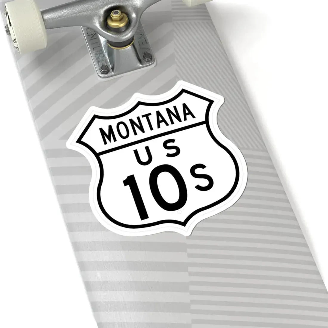 US 10S Montana 1948 (Montana) (Road Sign) STICKER Vinyl Kiss-Cut Decal - The Sticker Space