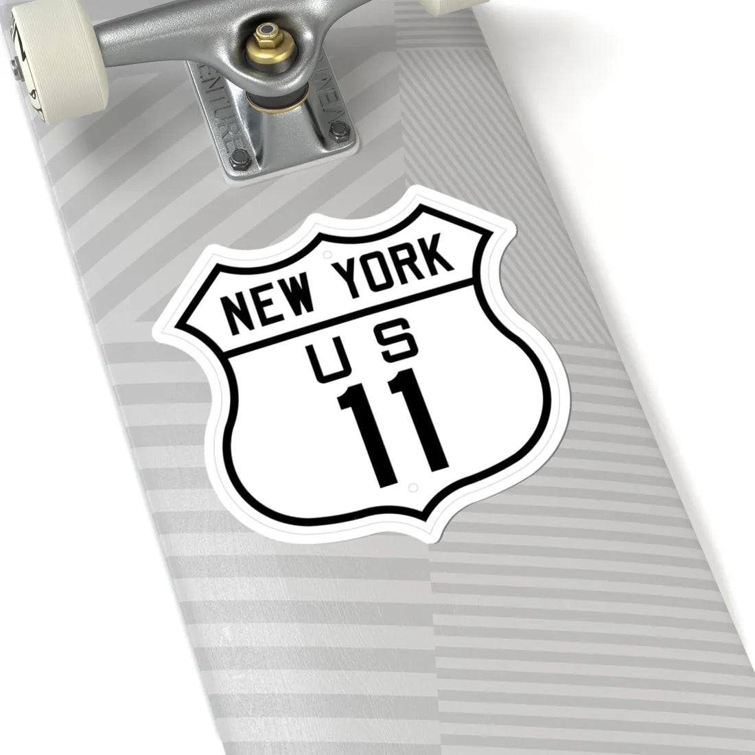 US 11 New York 1926 (New York) (Road Sign) STICKER Vinyl Kiss-Cut Decal - The Sticker Space
