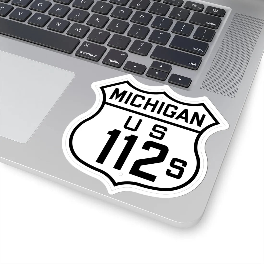 US 112S Michigan 1926 (Michigan) (Road Sign) STICKER Vinyl Kiss-Cut Decal - The Sticker Space