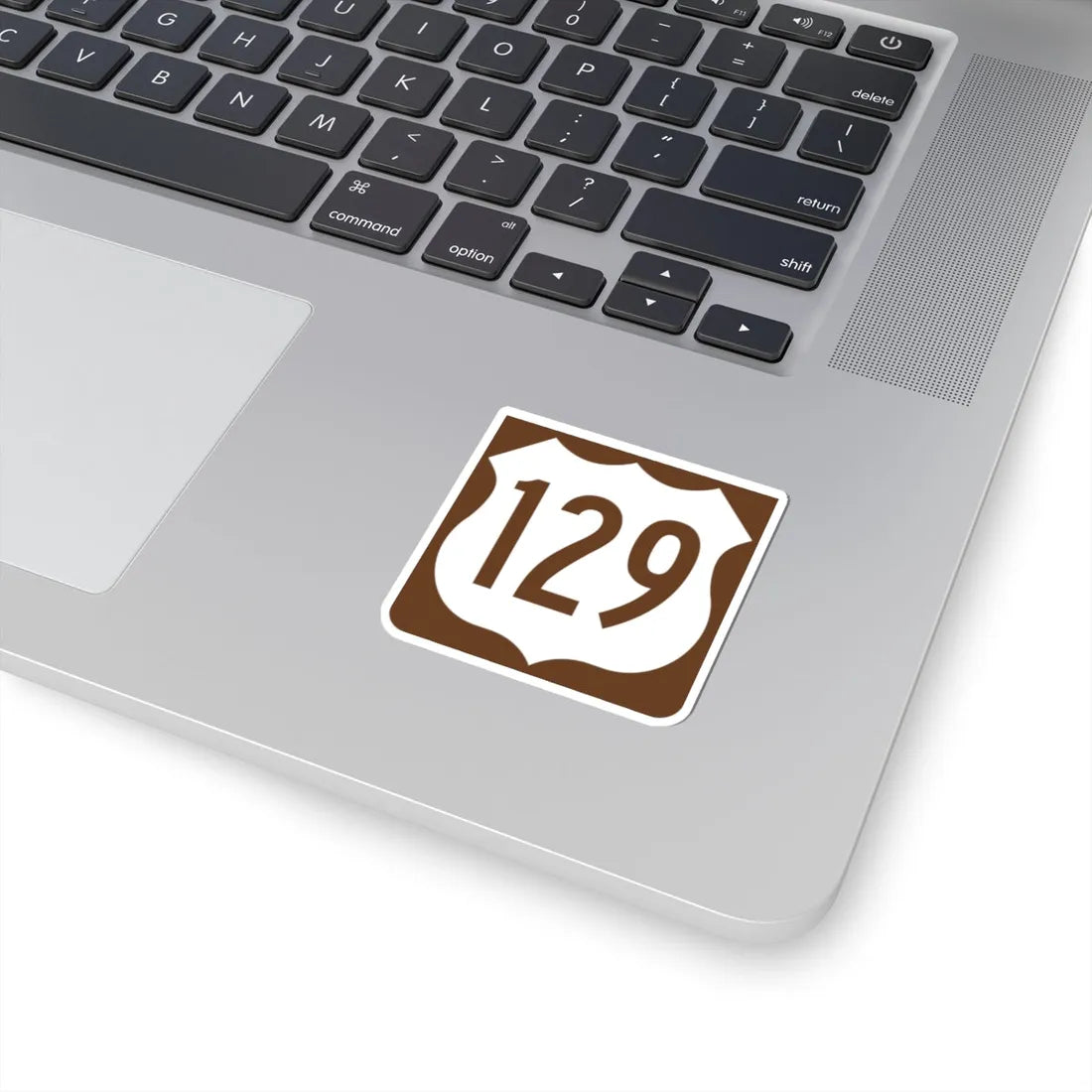 US 129 FL reversed (Florida) (Road Sign) STICKER Vinyl Kiss-Cut Decal - The Sticker Space