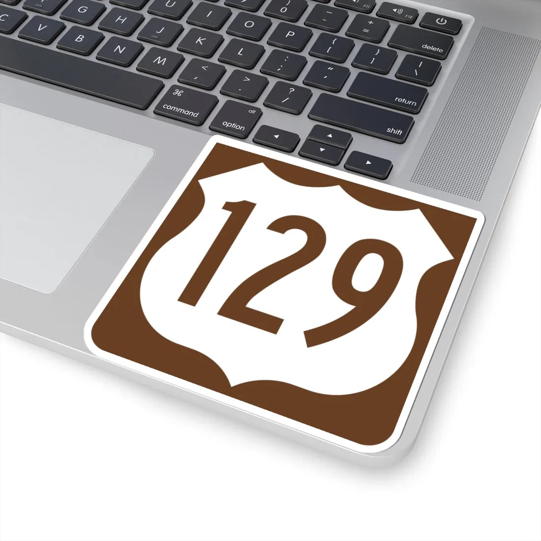 US 129 FL reversed (Florida) (Road Sign) STICKER Vinyl Kiss-Cut Decal - The Sticker Space