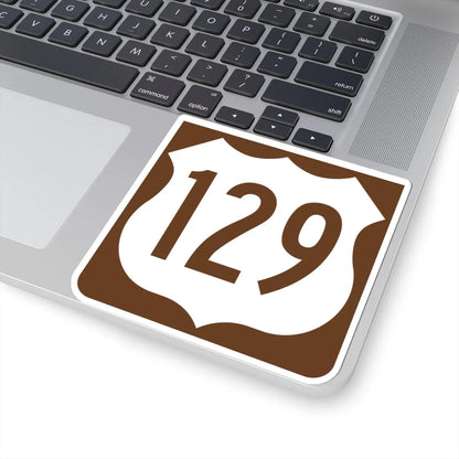 US 129 FL reversed (Florida) (Road Sign) STICKER Vinyl Kiss-Cut Decal - The Sticker Space
