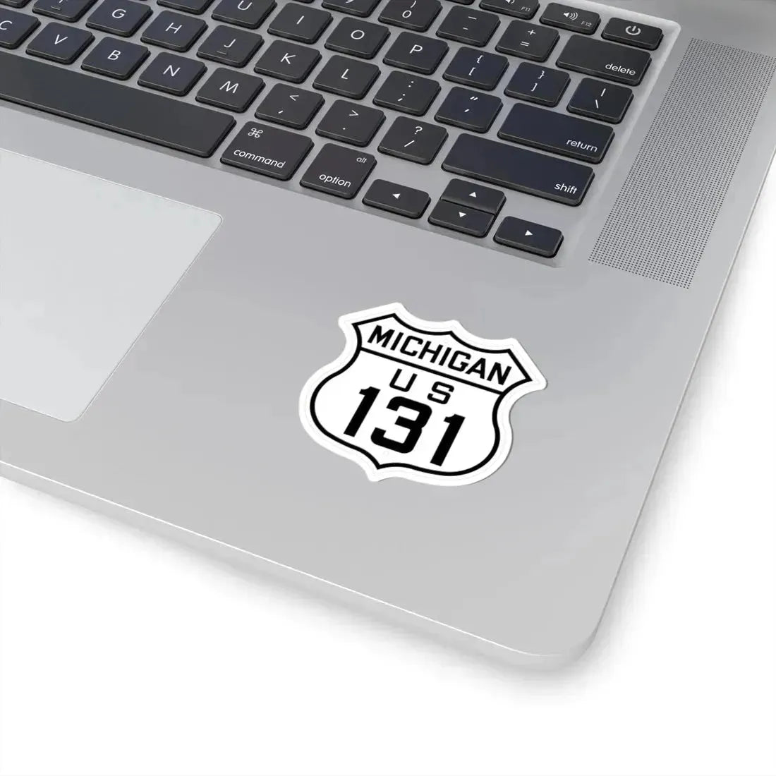 US 131 Michigan 1926 (Michigan) (Road Sign) STICKER Vinyl Kiss-Cut Decal - The Sticker Space